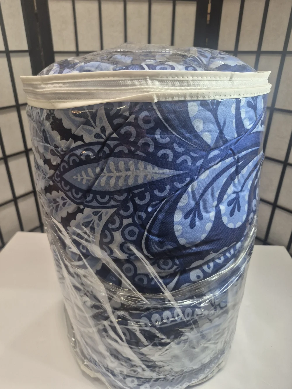 Blue Paisley Boho-Chic Comforter TWIN - Brand Unknown